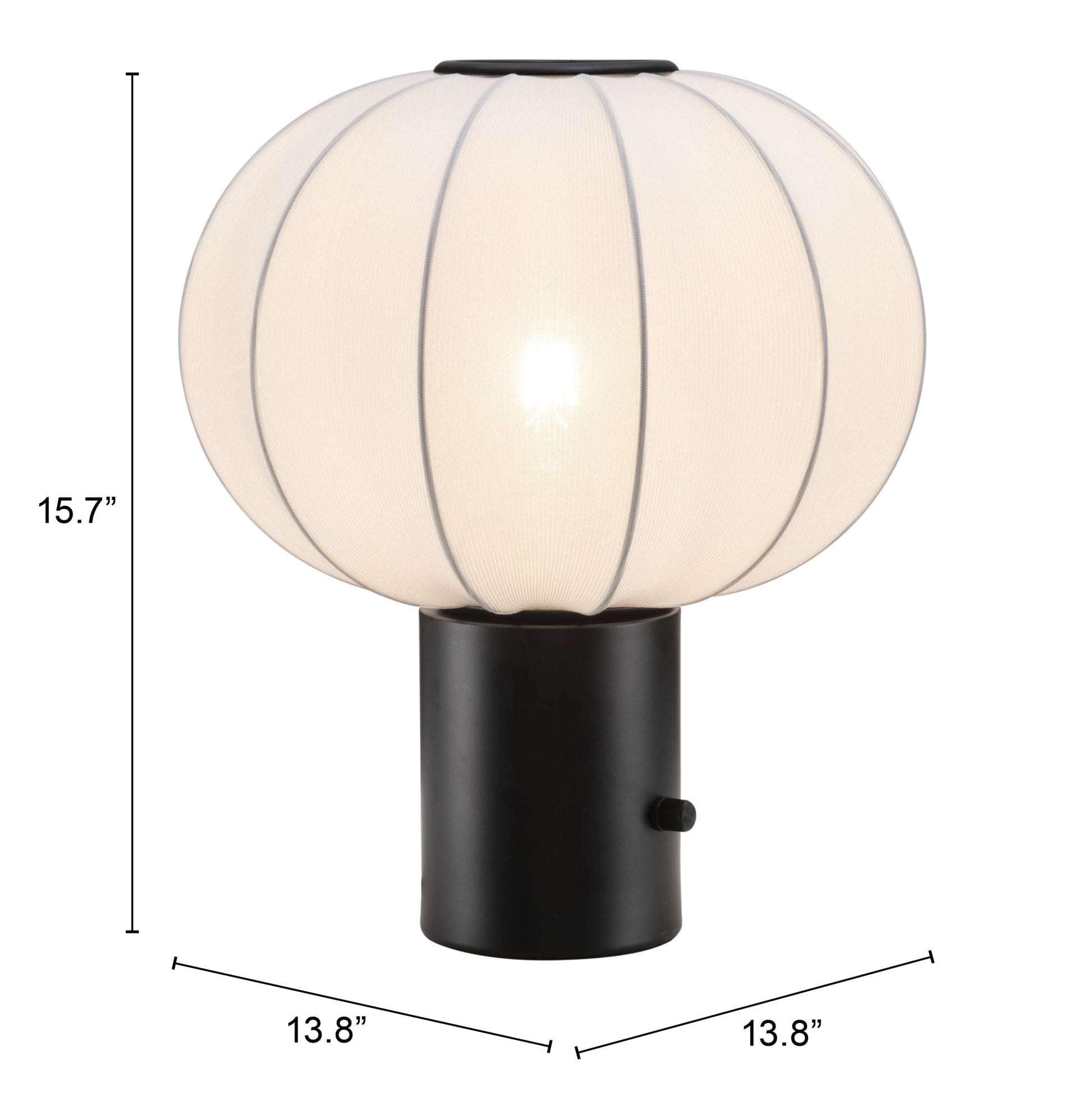 Wisteria White Table Lamp - Ornate Home