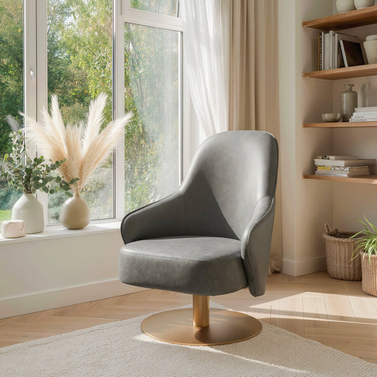 Withby Gray Accent Chair - Ornate Home