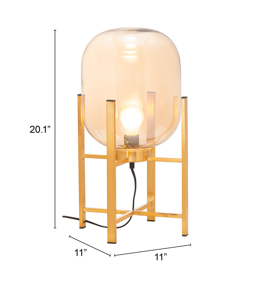 Wonderwall Gold Table Lamp - Ornate Home