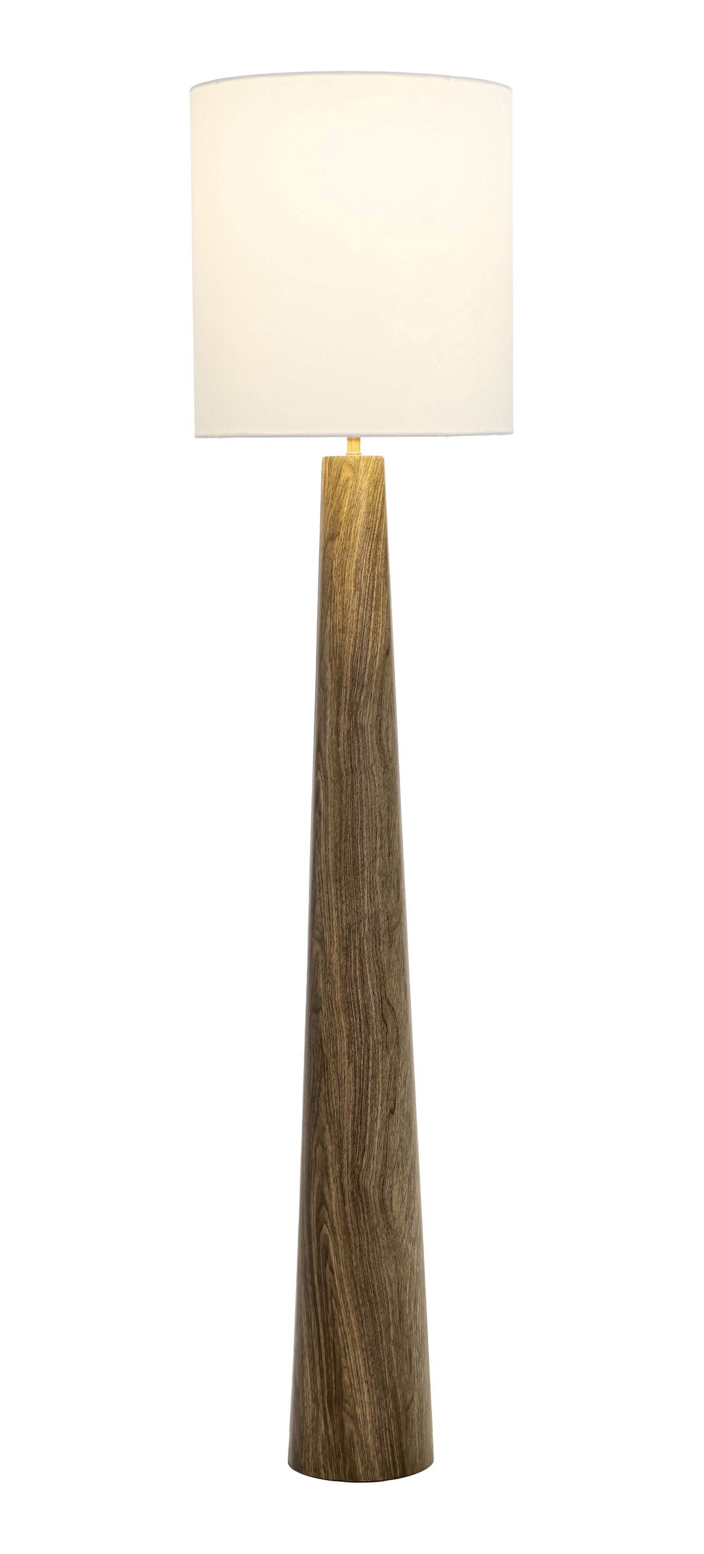 Woonari Brown Solar Floor Lamp - Ornate Home