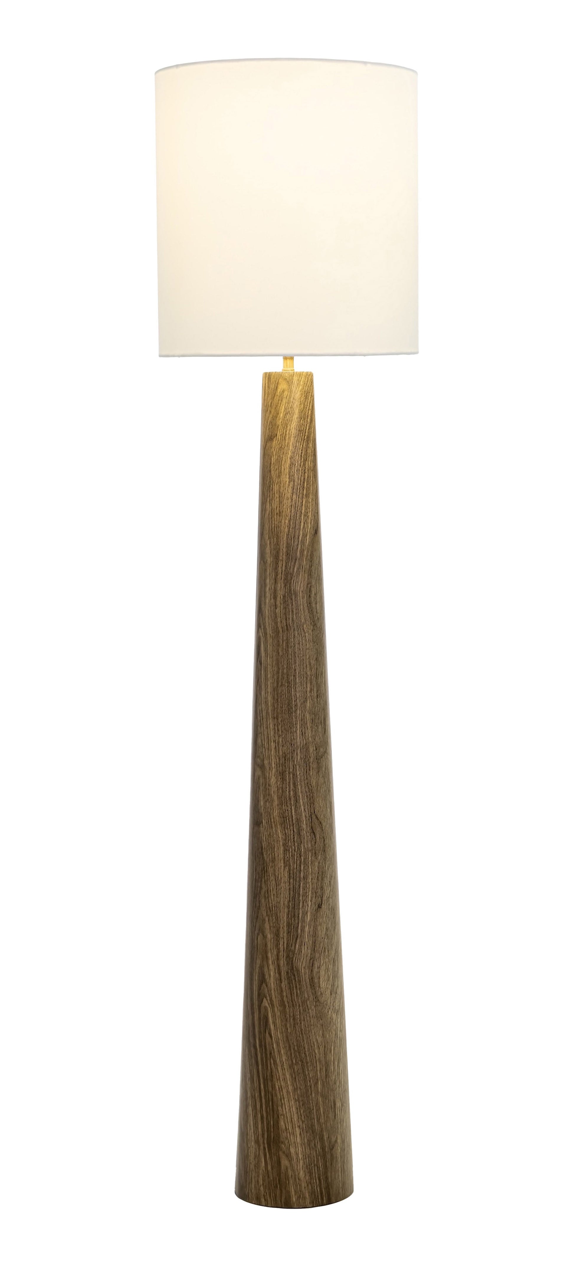 Woonari Brown Solar Floor Lamp - Ornate Home