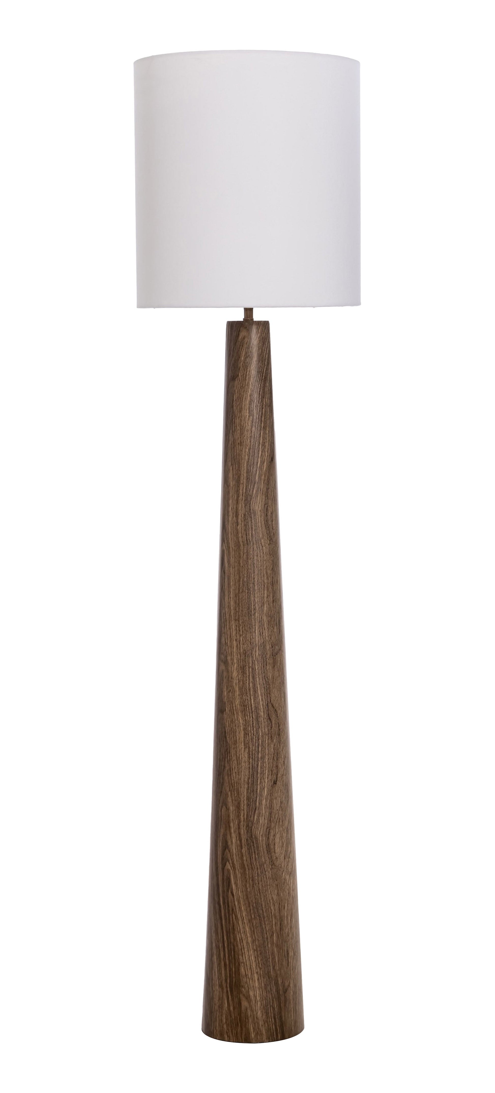 Woonari Brown Solar Floor Lamp - Ornate Home