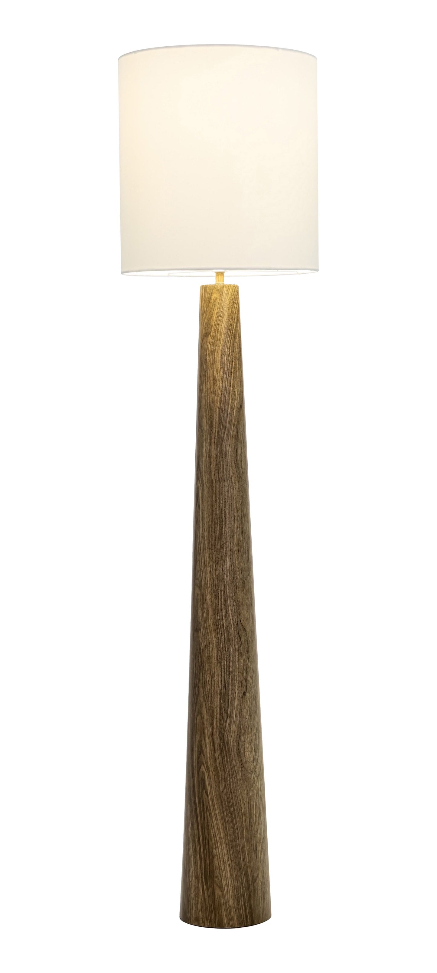 Woonari Brown Solar Floor Lamp - Ornate Home
