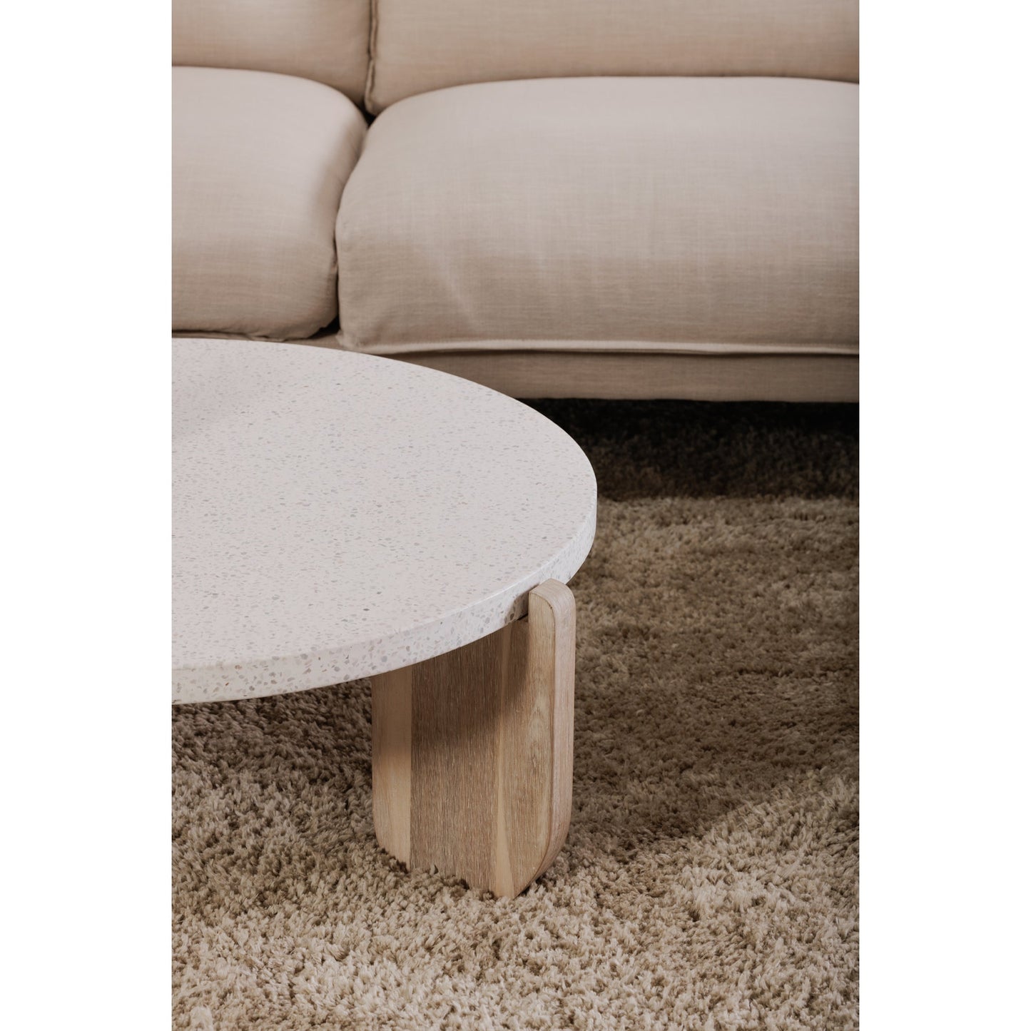 Wunder White Coffee Table - Ornate Home