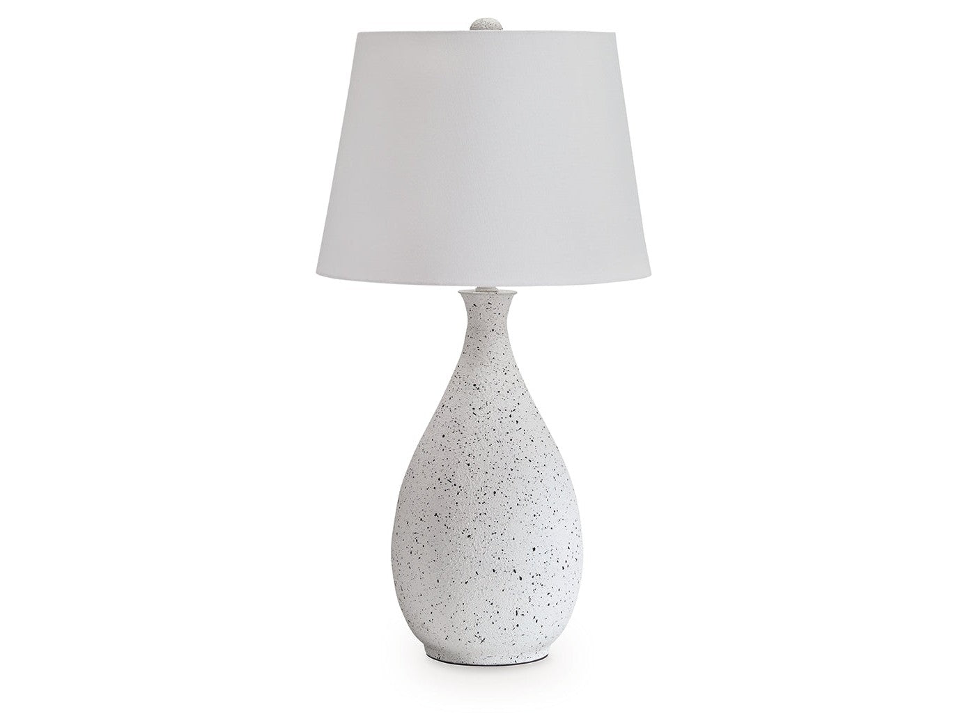 Wyattford White/Black Metal Table Lamp (1/CN)- Viva Furn