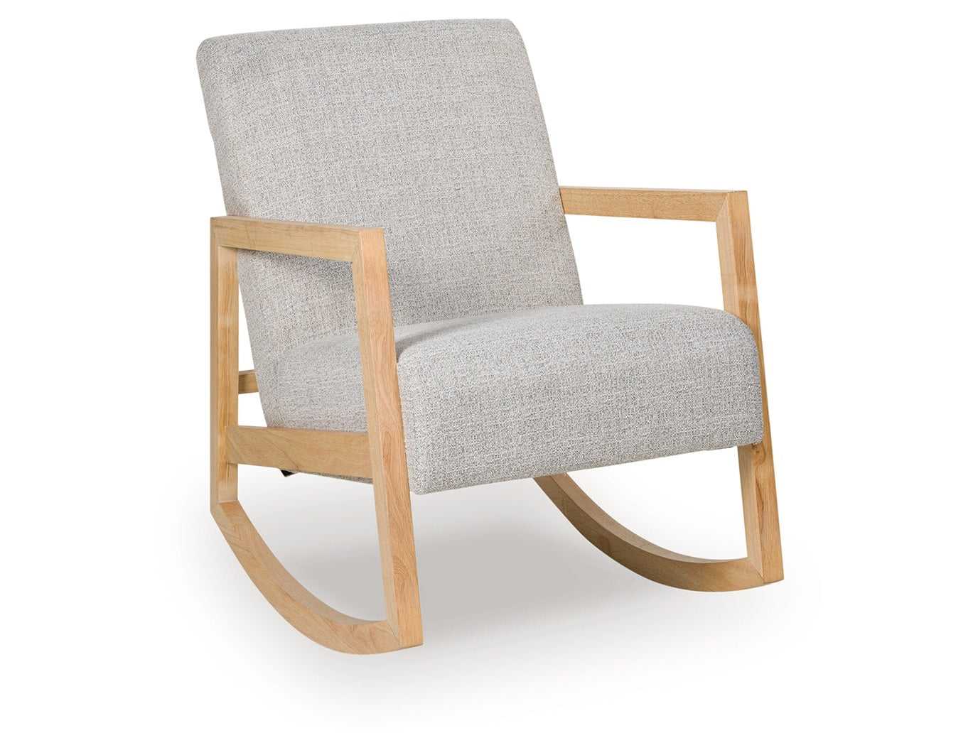 Wychworth Gray/Natural Accent Chair- Viva Furn
