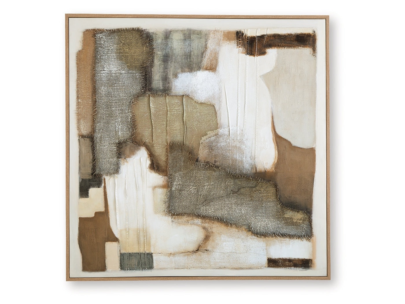 Wylander Tan/Brown/Gray Wall Art- Viva Furn