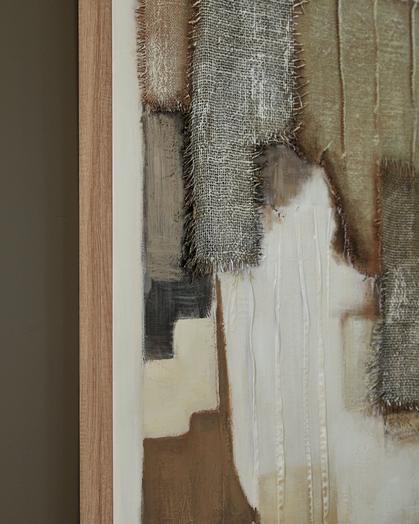 Wylander Tan/Brown/Gray Wall Art- Viva Furn