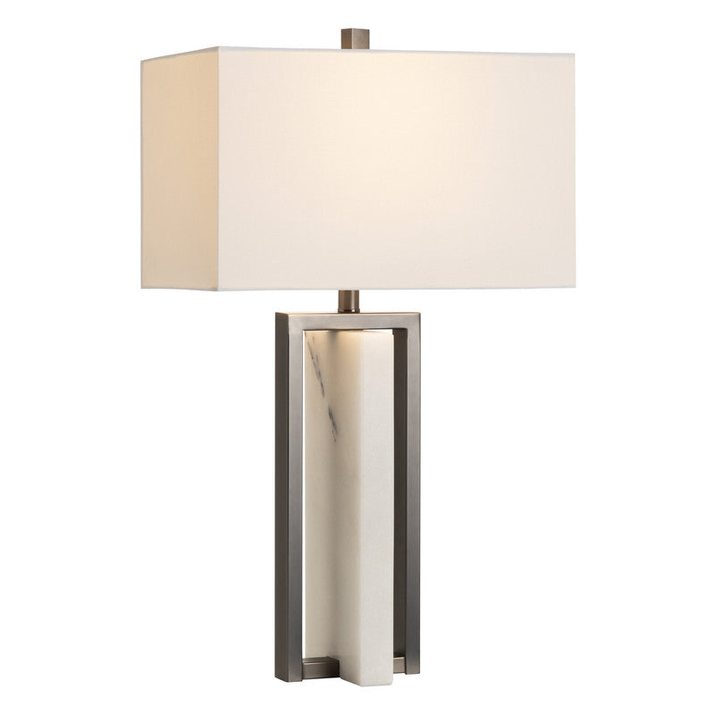 Wylie White/Black Table Lamp - Ornate Home