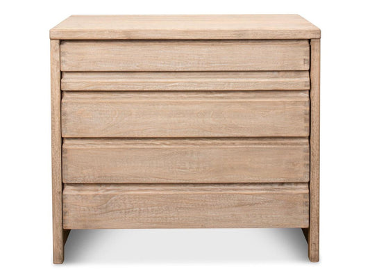 Xander Tan Five Drawer Commode - Ornate Home