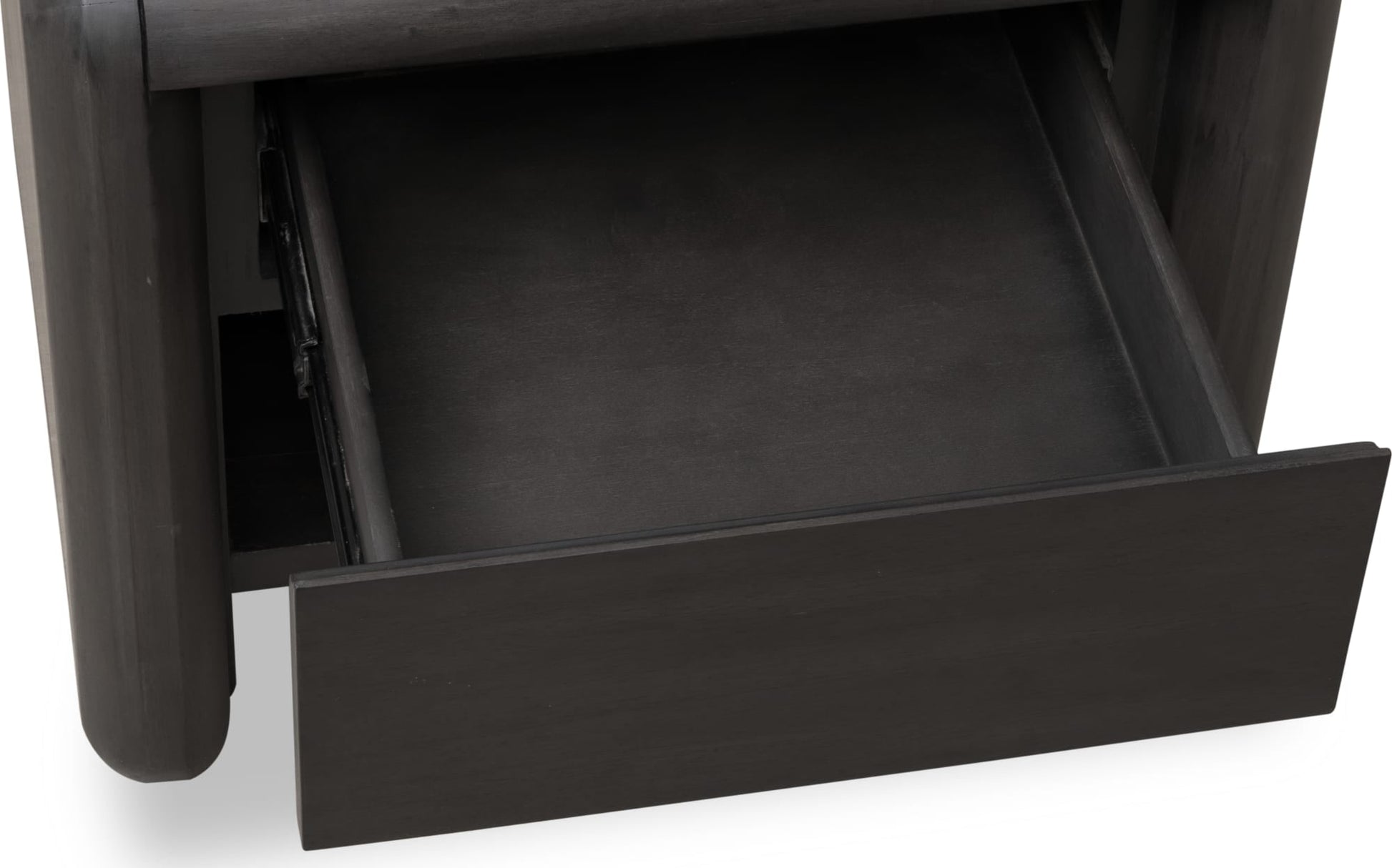 Xolani Jaguar One Drawer Acacia Wood Nightstand - Ornate Home
