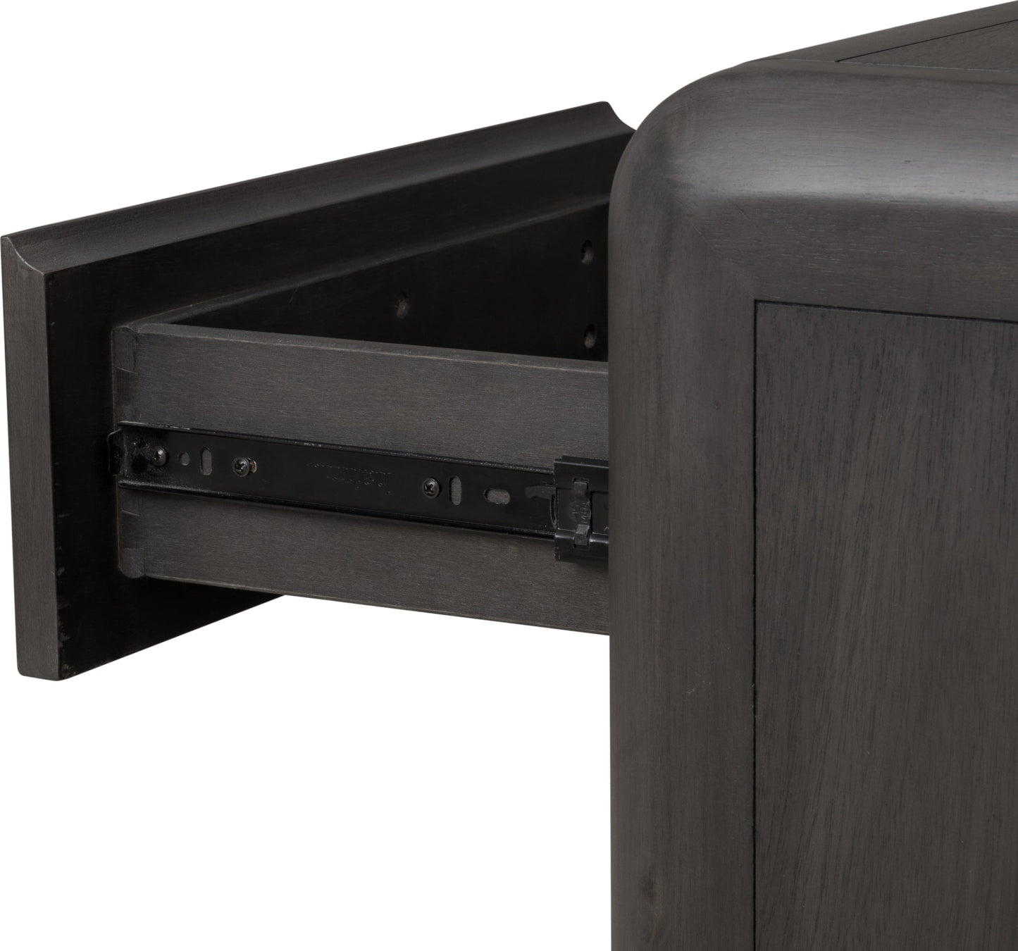 Xolani Jaguar One Drawer Acacia Wood Nightstand - Ornate Home