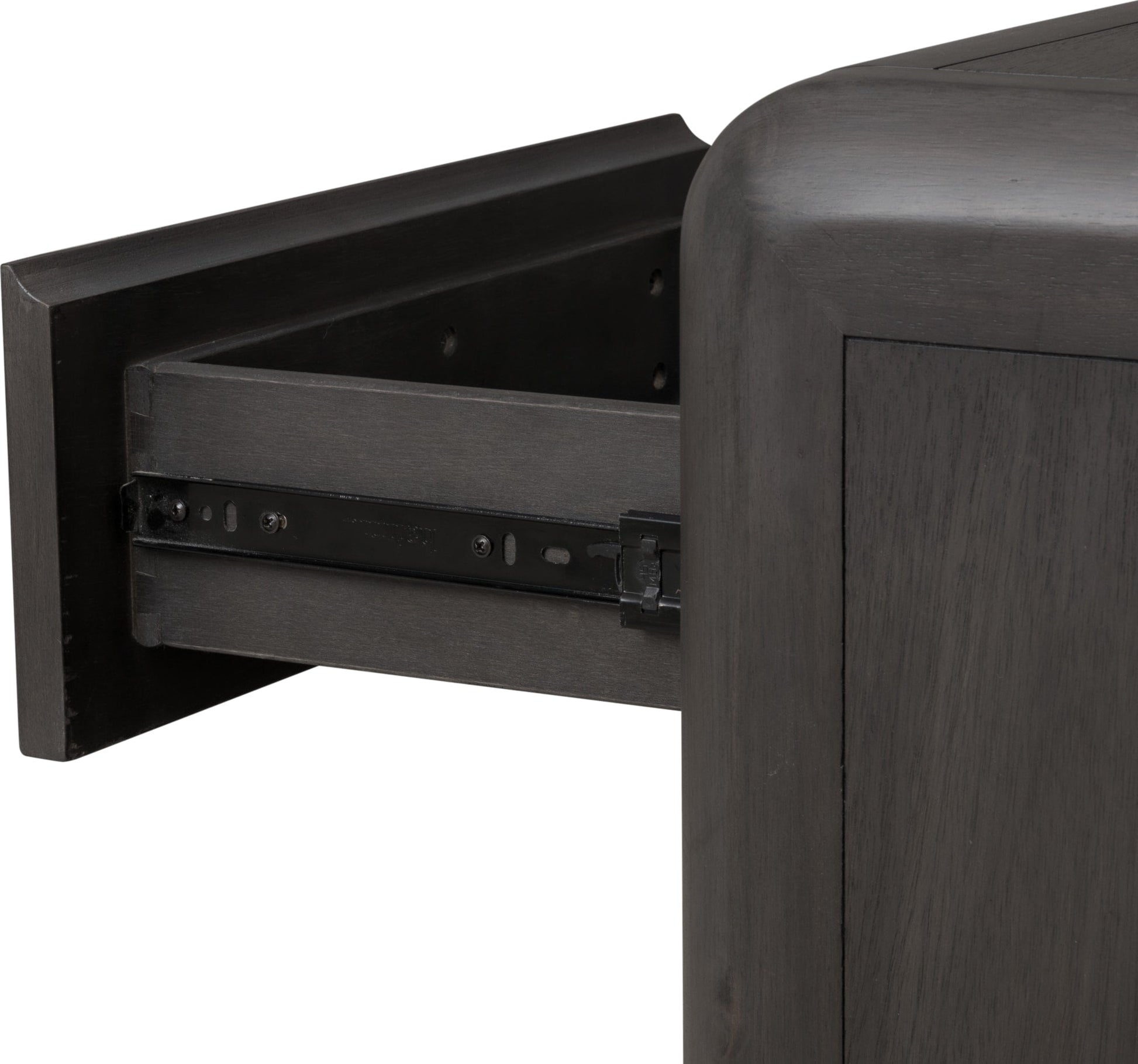 Xolani Jaguar One Drawer Acacia Wood Nightstand - Ornate Home
