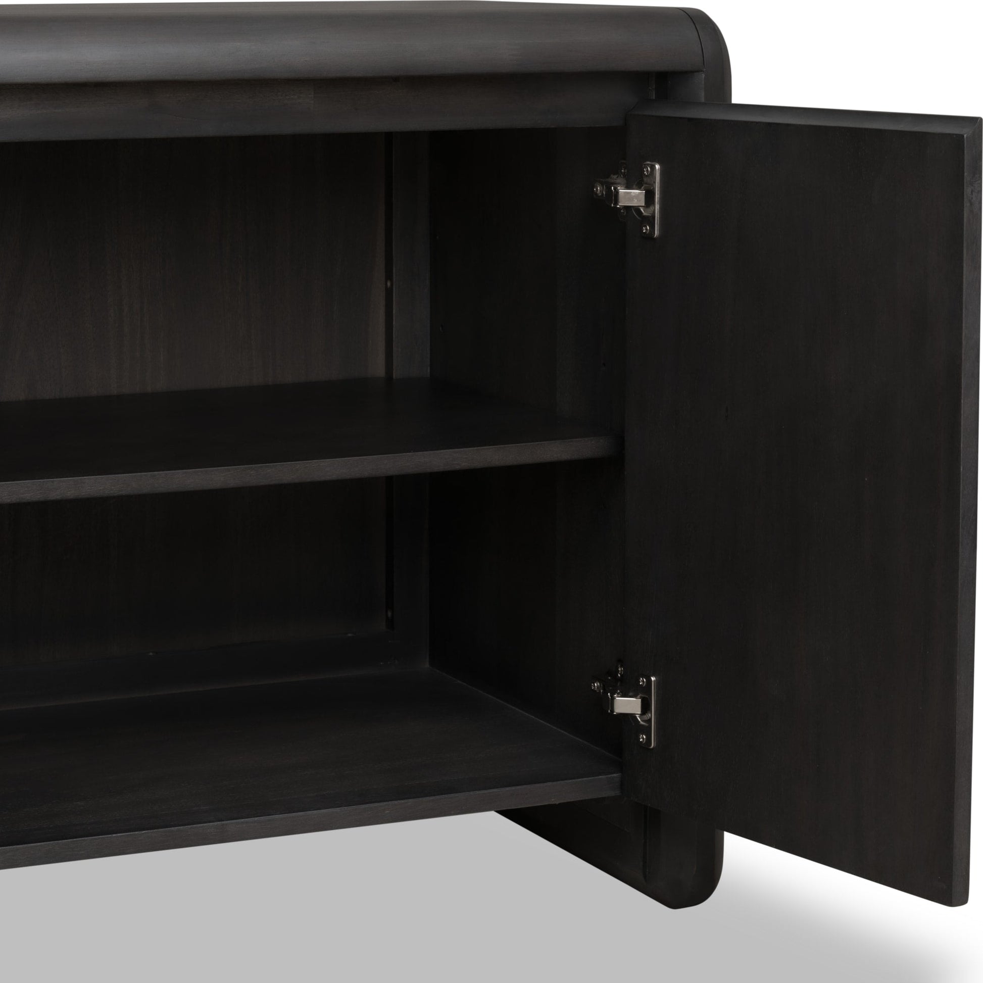 Xolani Jaguar Two Door Acacia Wood Cabinet - Ornate Home
