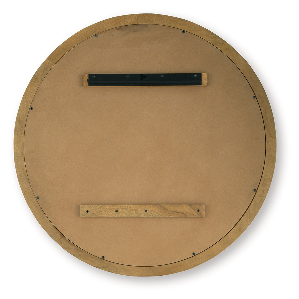 Yadiel Brown Accent Mirror- Viva Furn