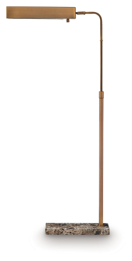 Yafe Bronze Floor Lamp- Viva Furn
