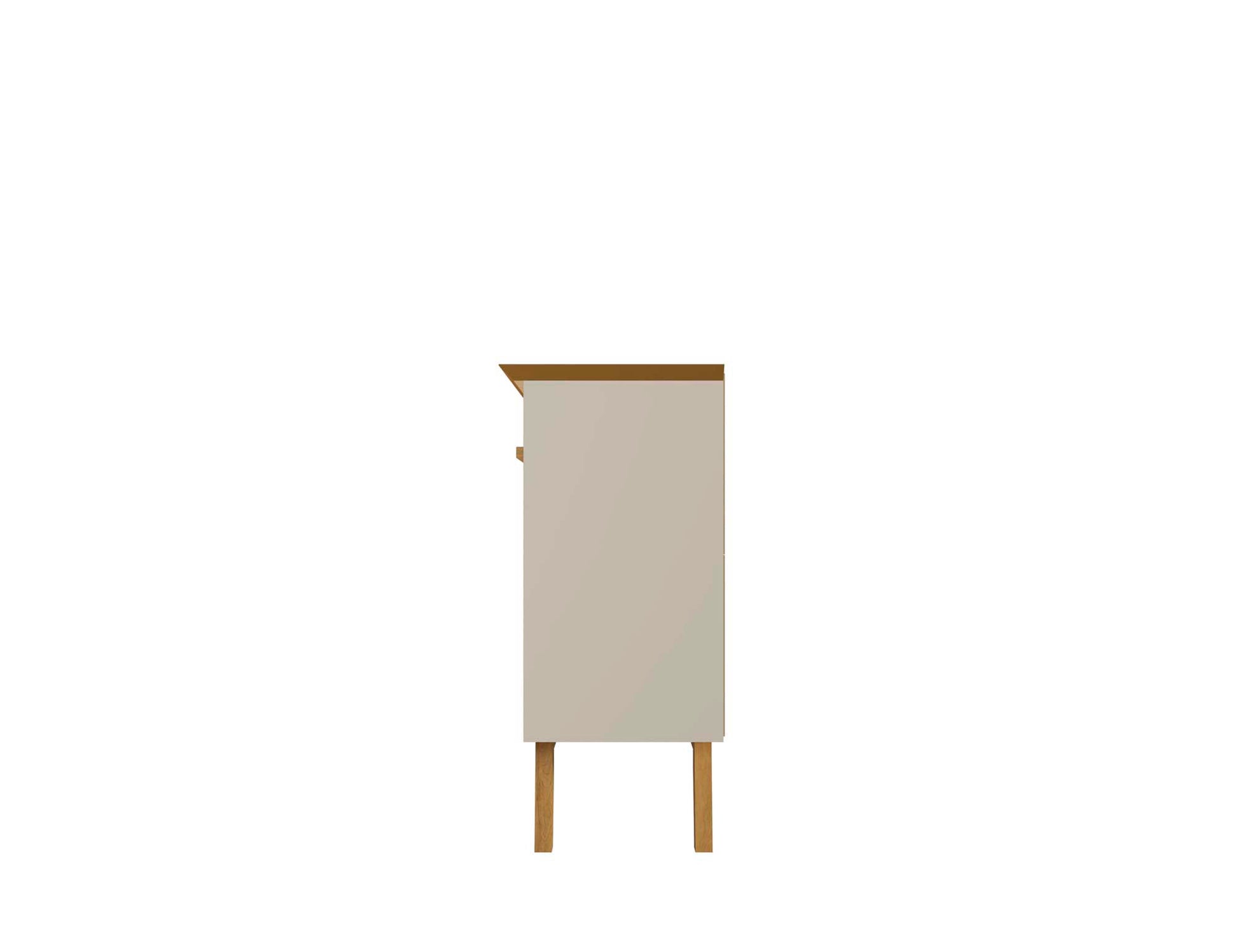 Yonkers 62.99 Sideboard in Off White and Cinnamon - Ornate Home