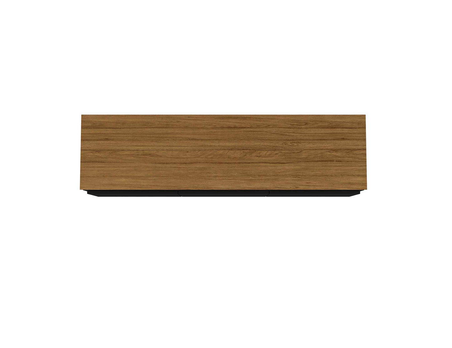 Yonkers 62.99 TV Stand in Black and Cinnamon - Ornate Home