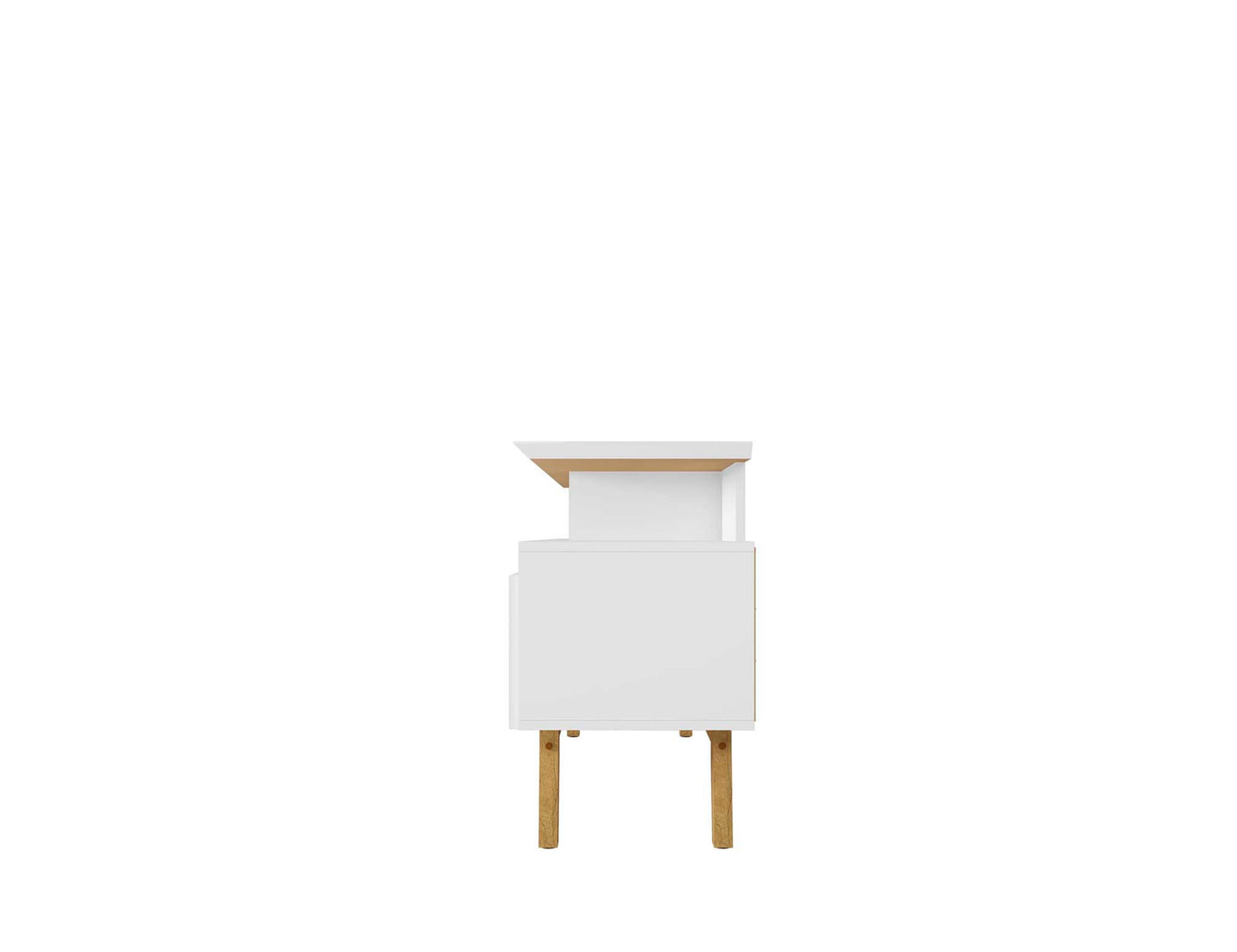 Yonkers 62.99 TV Stand in White - Ornate Home