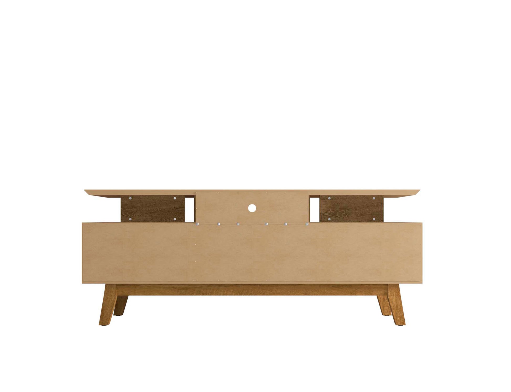 Yonkers 70.86 TV Stand in Rustic Brown - Ornate Home