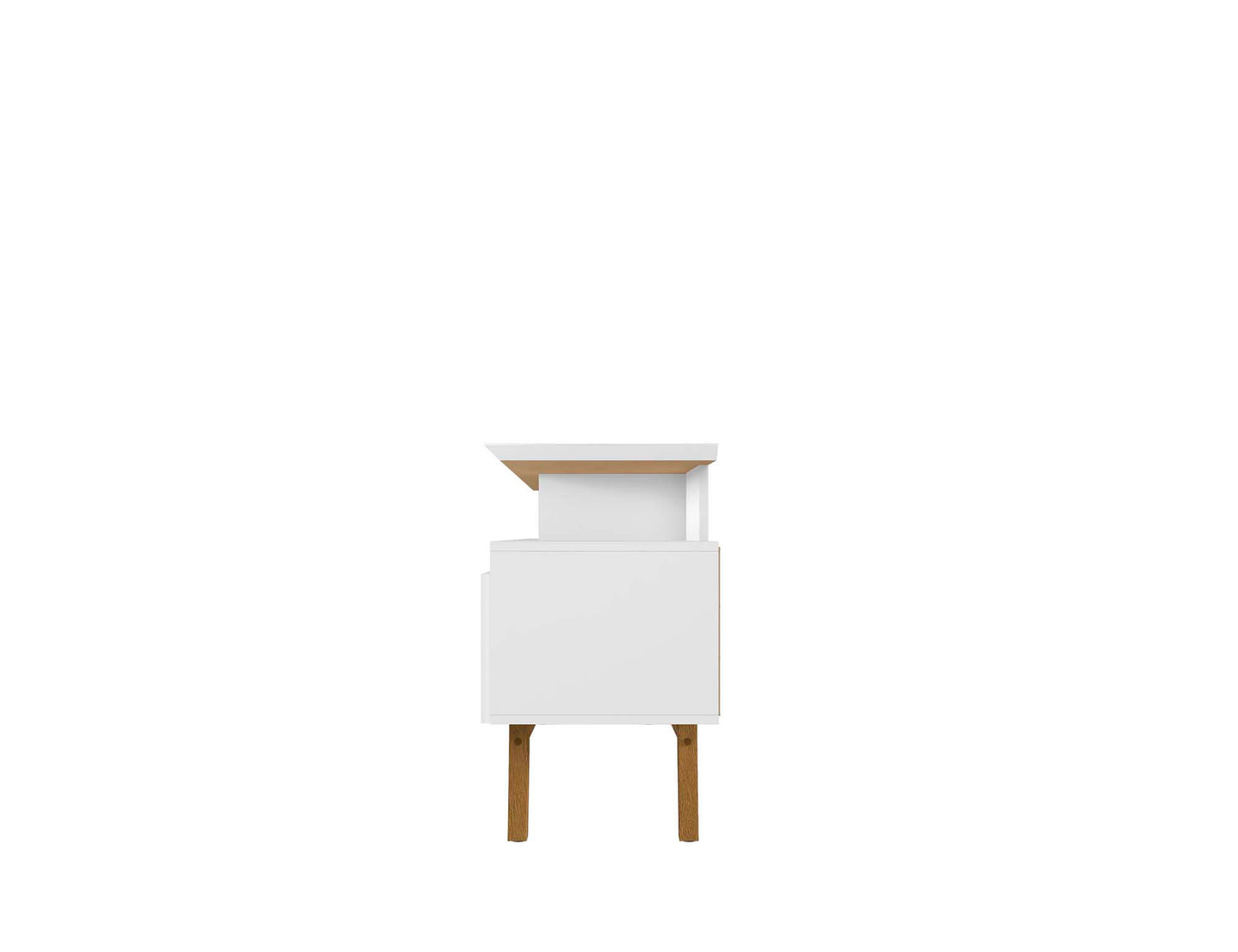 Yonkers 70.86 TV Stand in White - Ornate Home