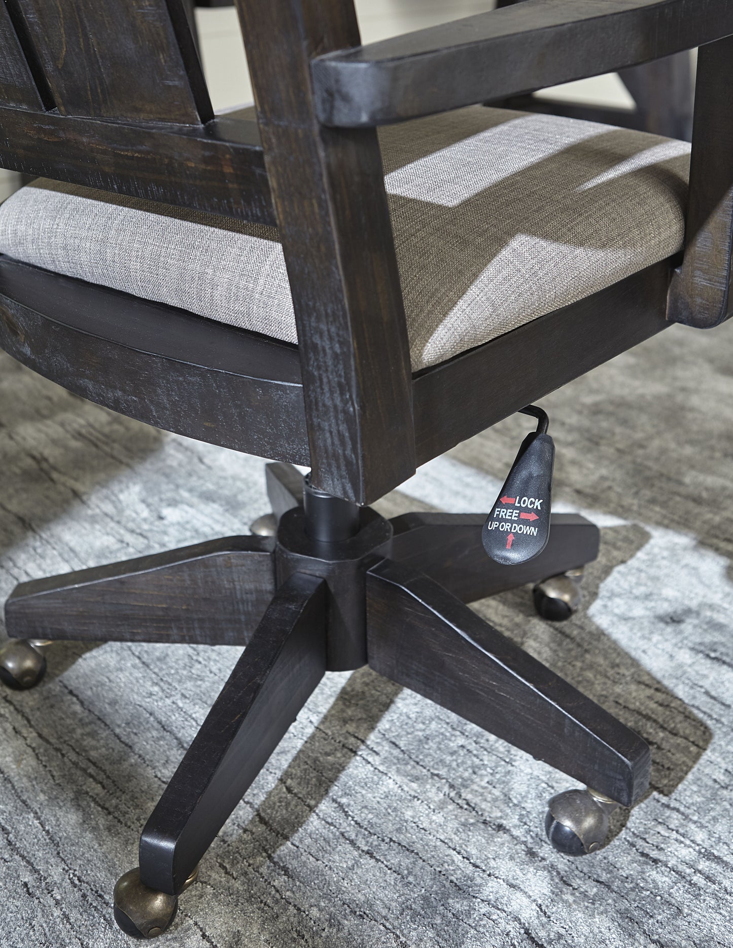 Yosemite Solid Wood Arm Chair in Cafe - Ornate Home