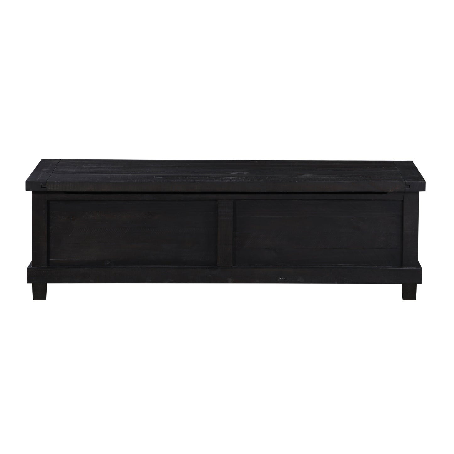 Yosemite Solid Wood Blanket Box in Cafe - Ornate Home
