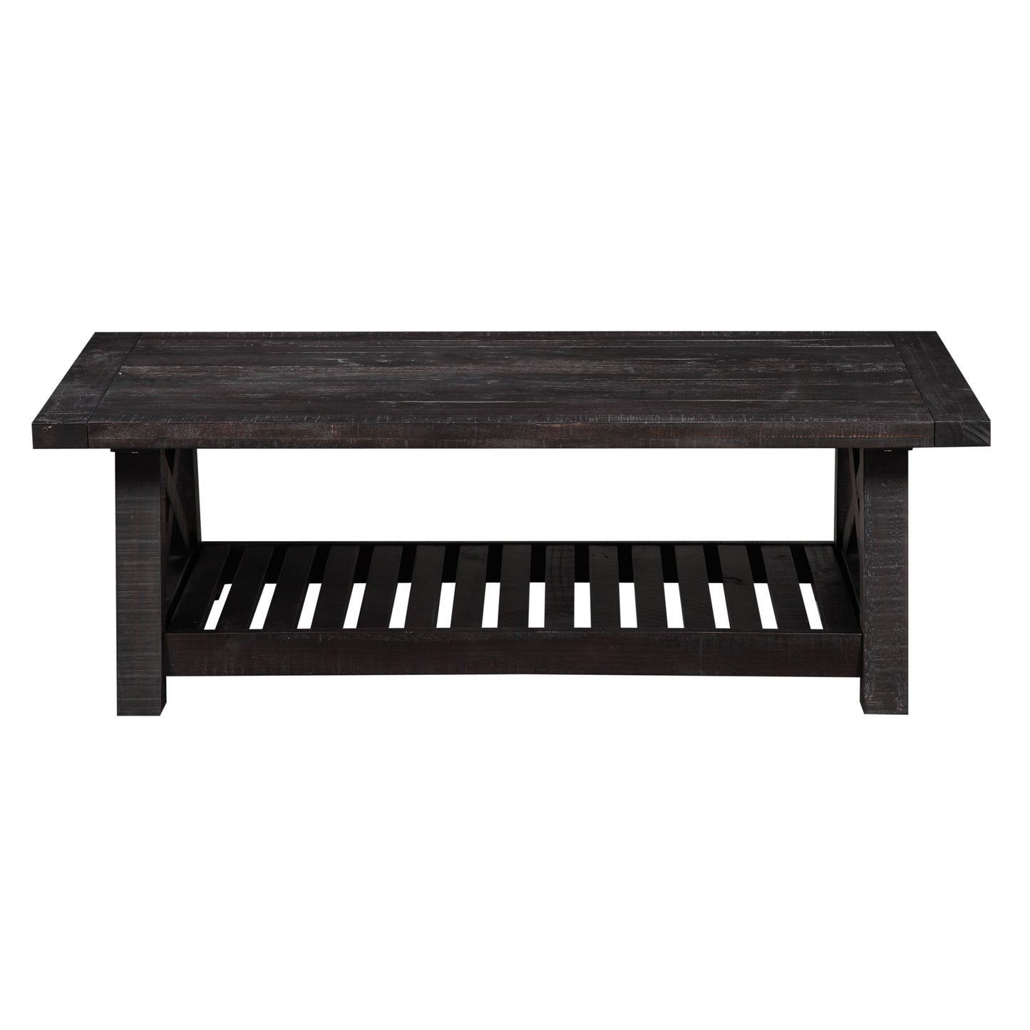 Yosemite Solid Wood Coffee Table in Cafe - Ornate Home