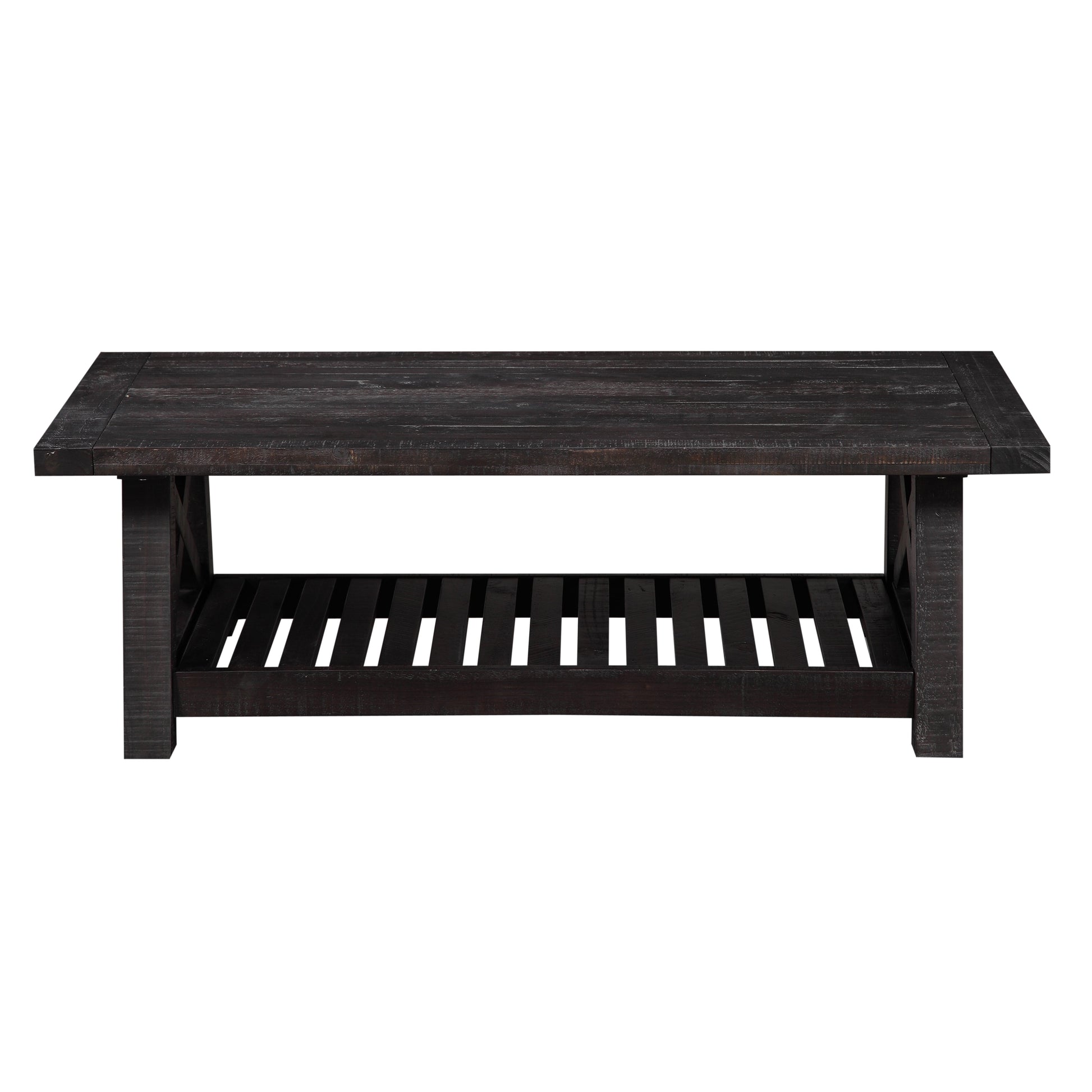 Yosemite Solid Wood Coffee Table in Cafe - Ornate Home