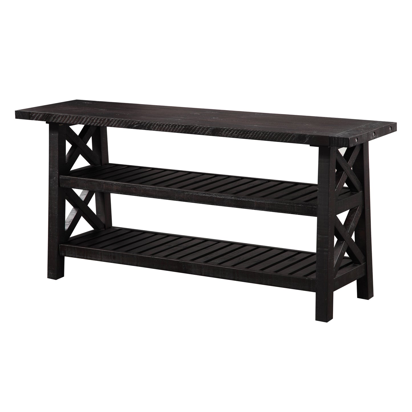 Yosemite Solid Wood Console Table in Cafe - Ornate Home