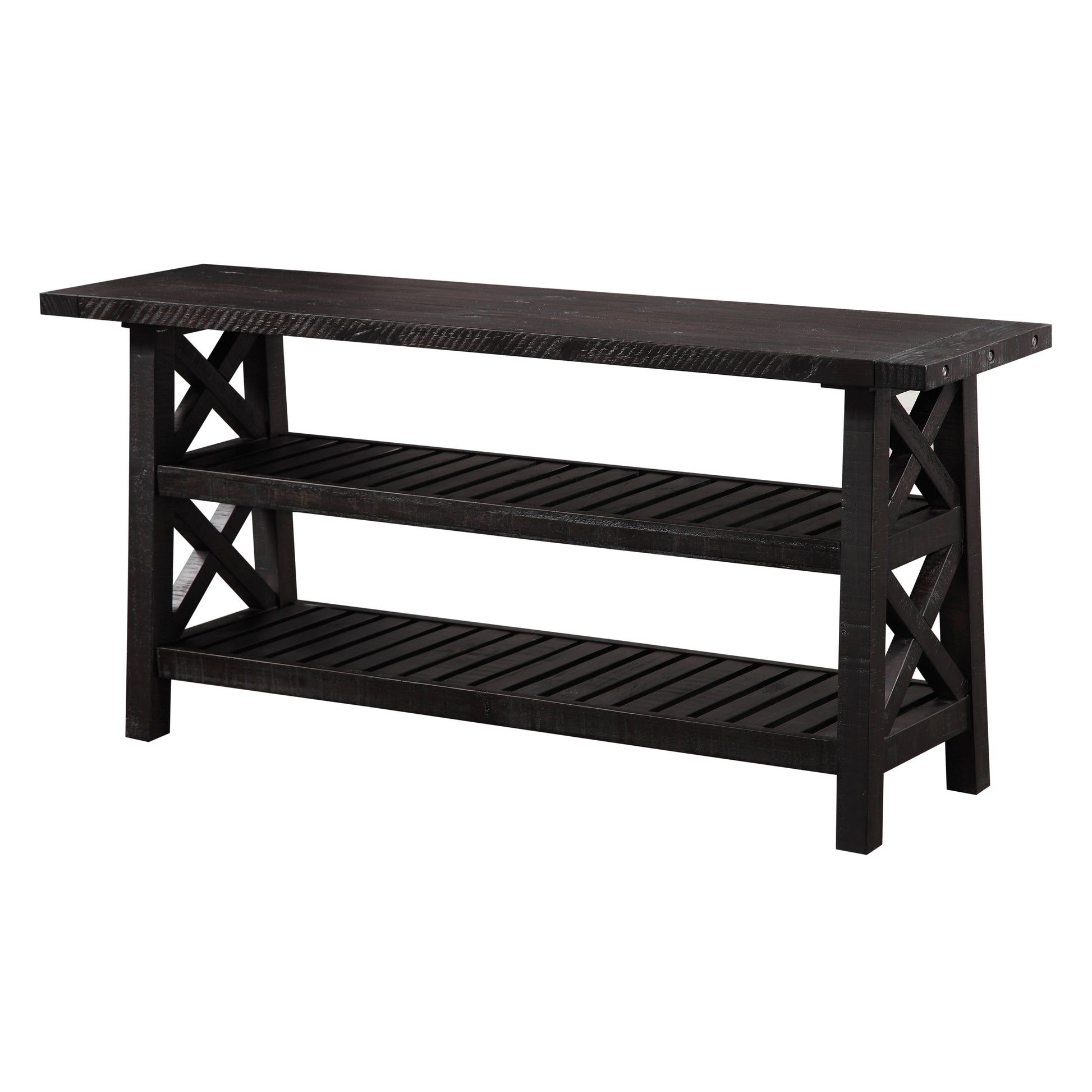 Yosemite Solid Wood Console Table in Cafe - Ornate Home
