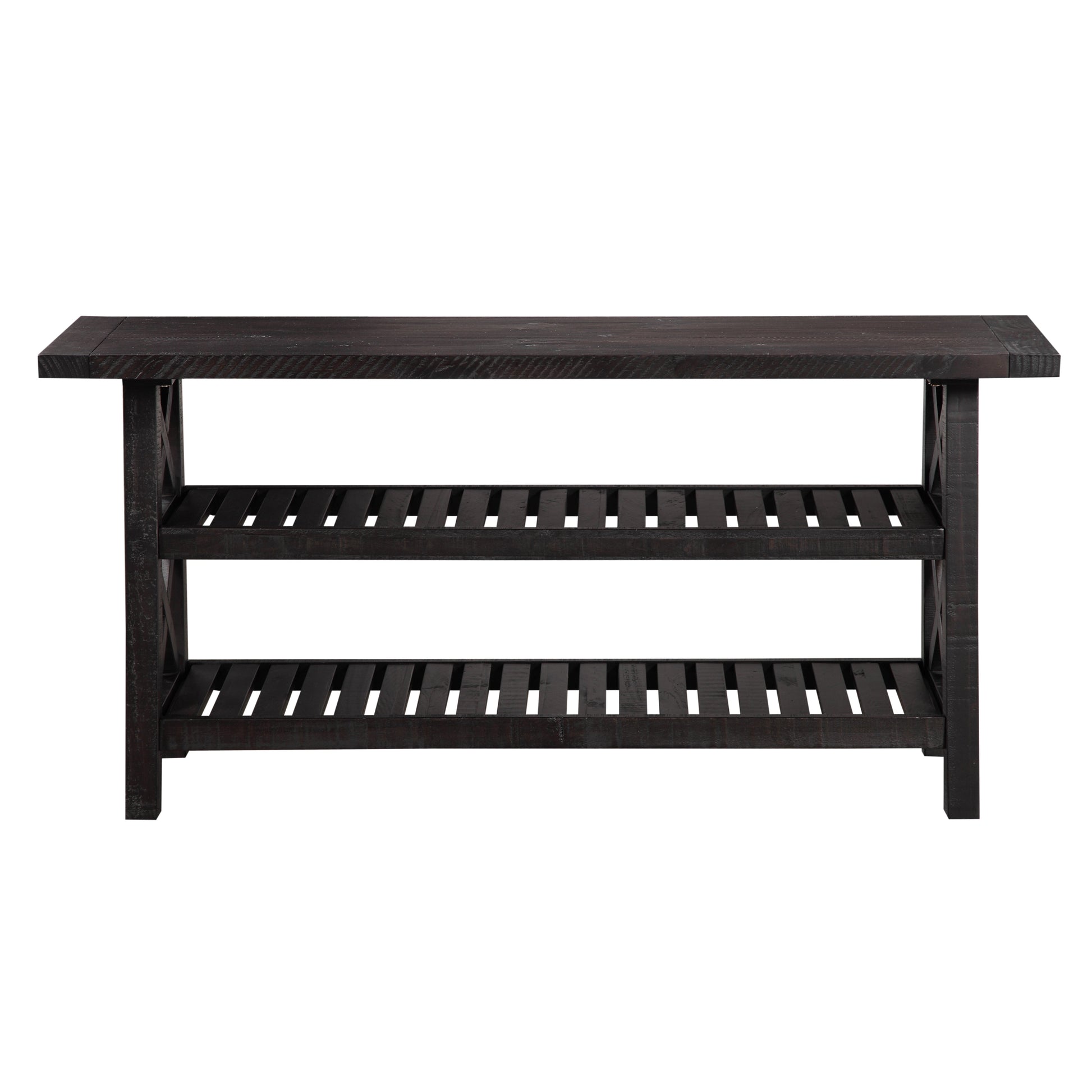 Yosemite Solid Wood Console Table in Cafe - Ornate Home