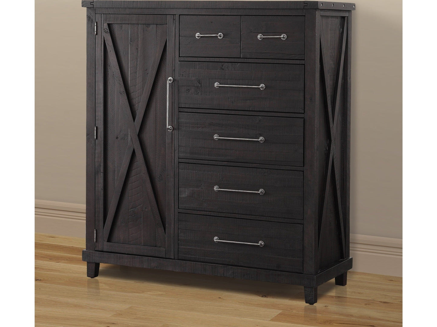 Yosemite Solid Wood Gentleman's Chest in Cafe - Ornate Home