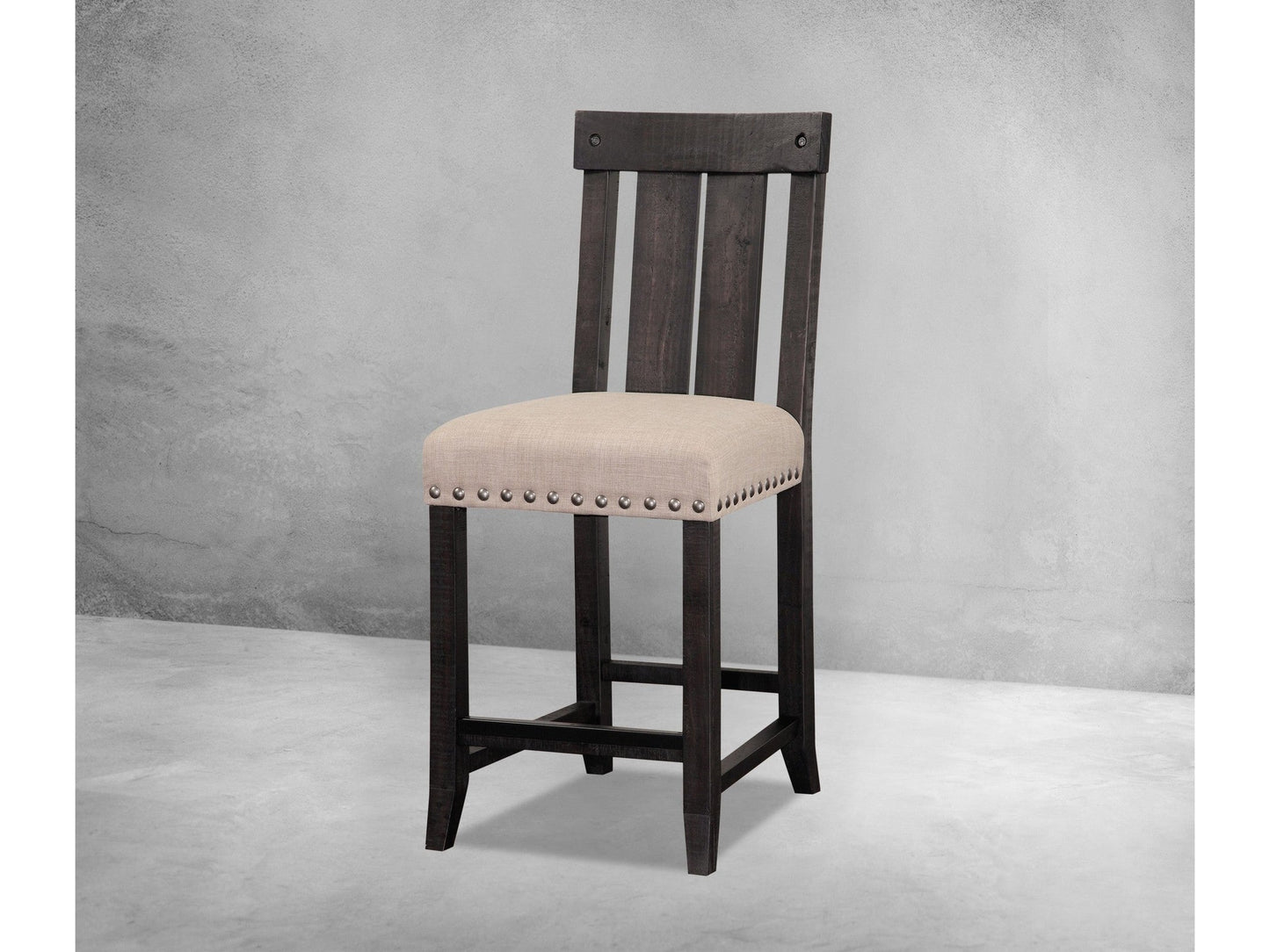 Yosemite Solid Wood Kitchen Counter Stool in Cafe - Ornate Home
