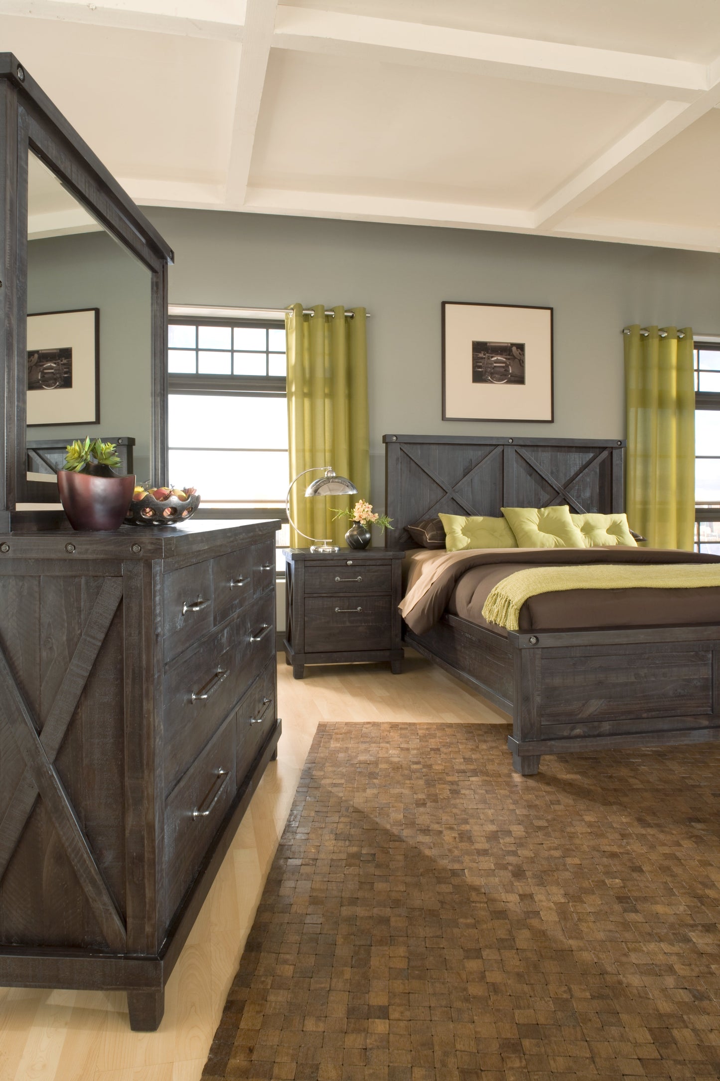 Yosemite Solid Wood Nightstand in Cafe - Ornate Home