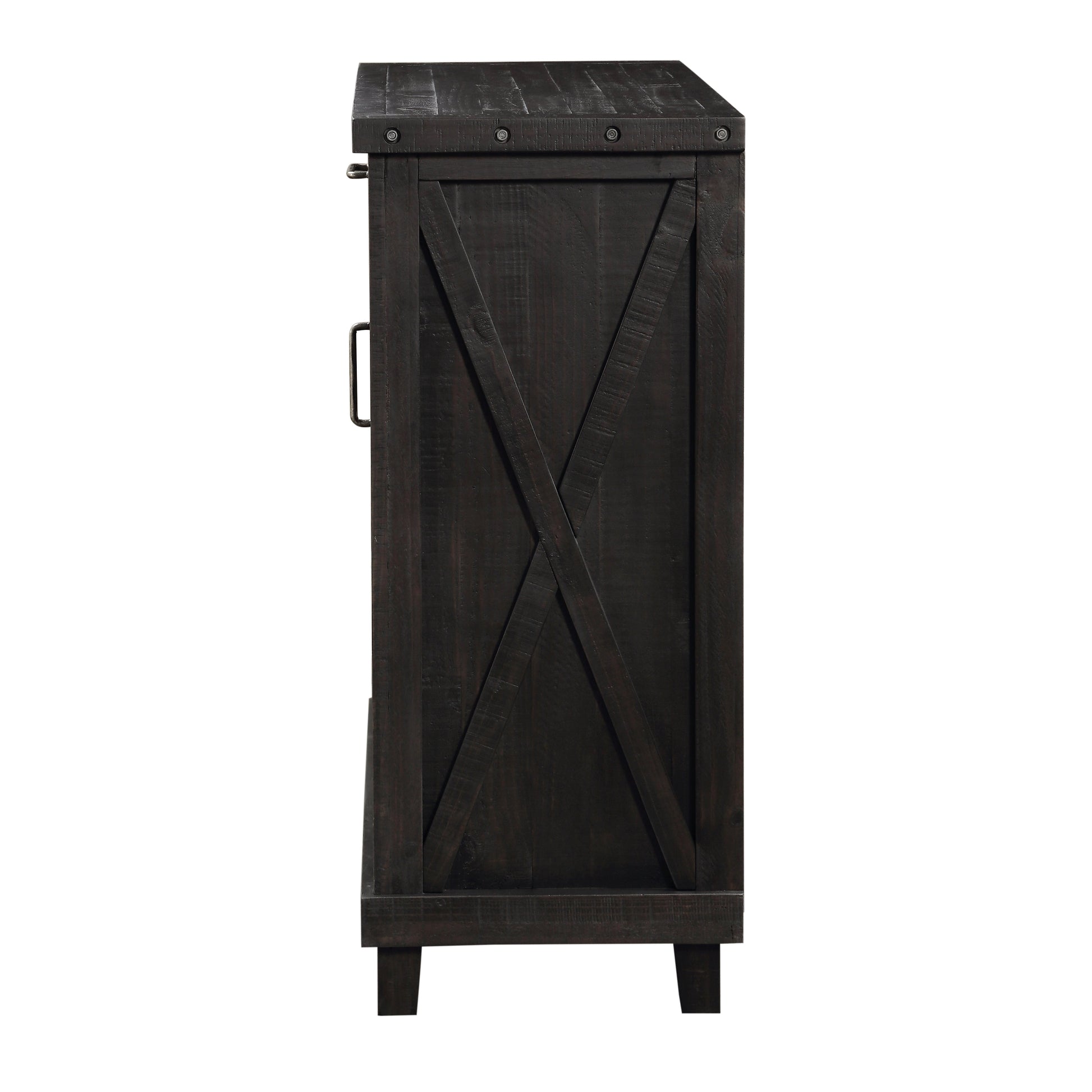 Yosemite Solid Wood Wine Bar in Cafe - Ornate Home