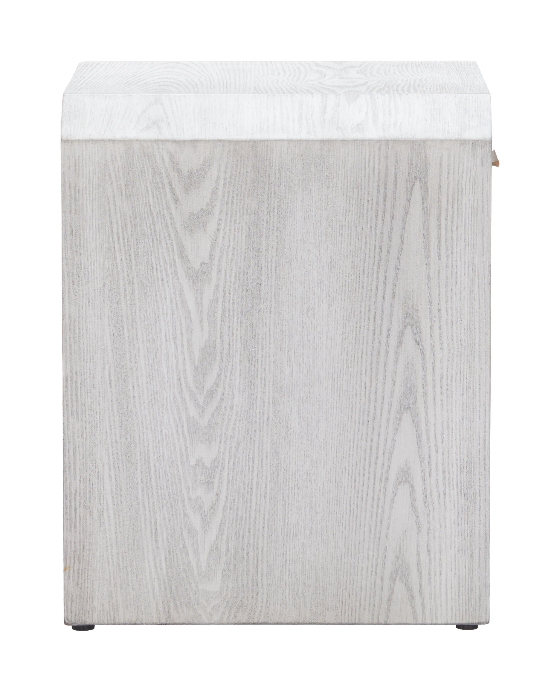 Yume Oak White Side Table - Ornate Home