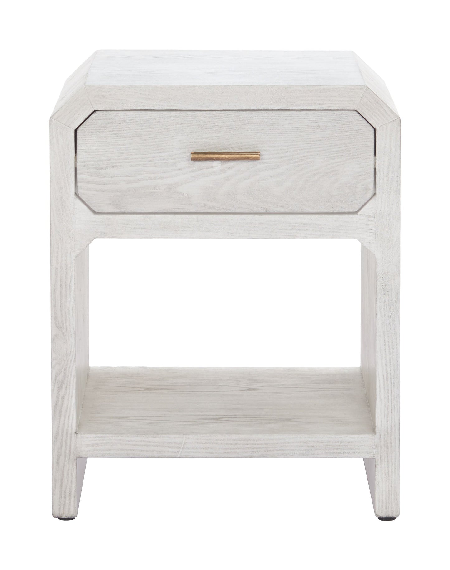 Yume Oak White Side Table - Ornate Home