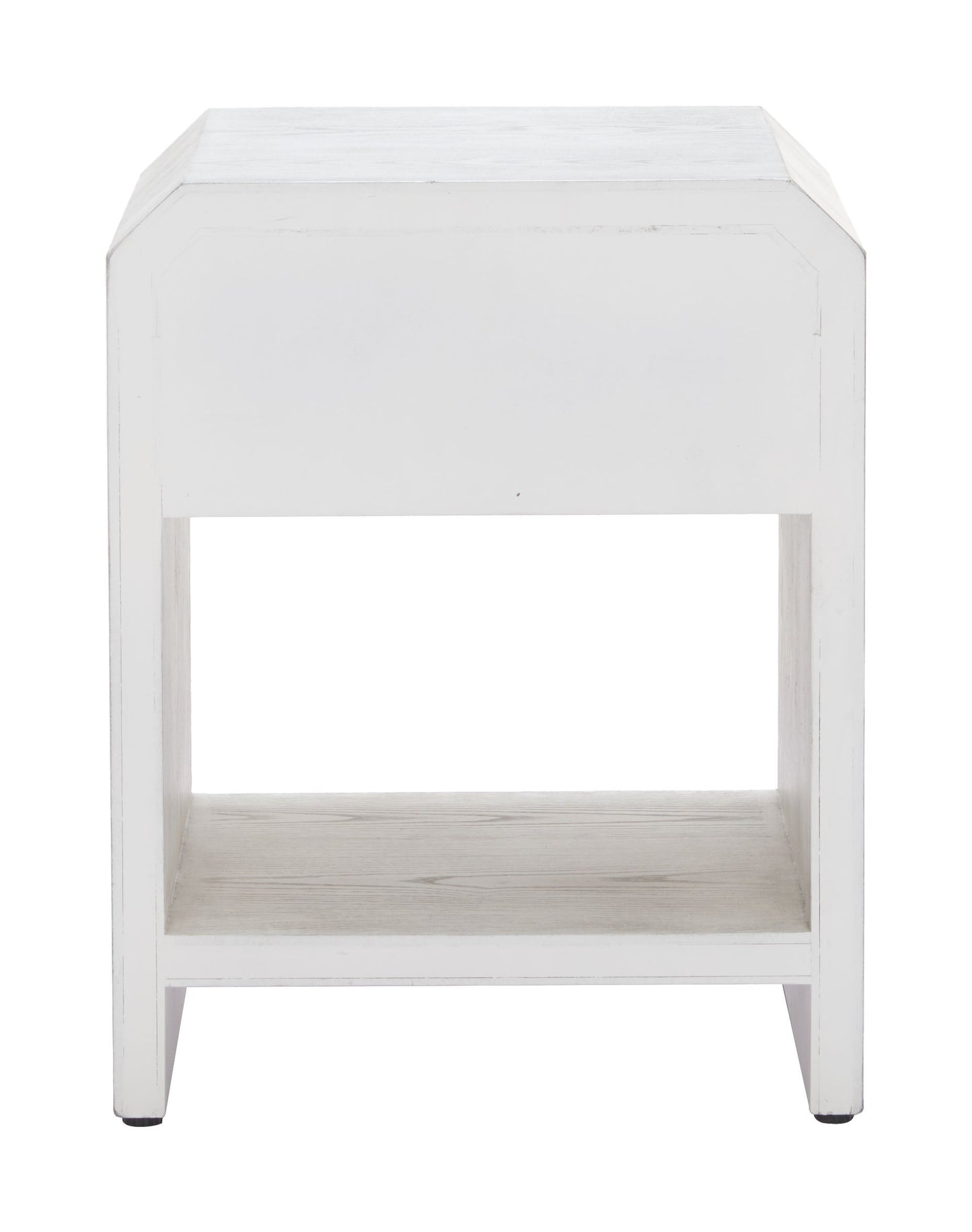 Yume Oak White Side Table - Ornate Home