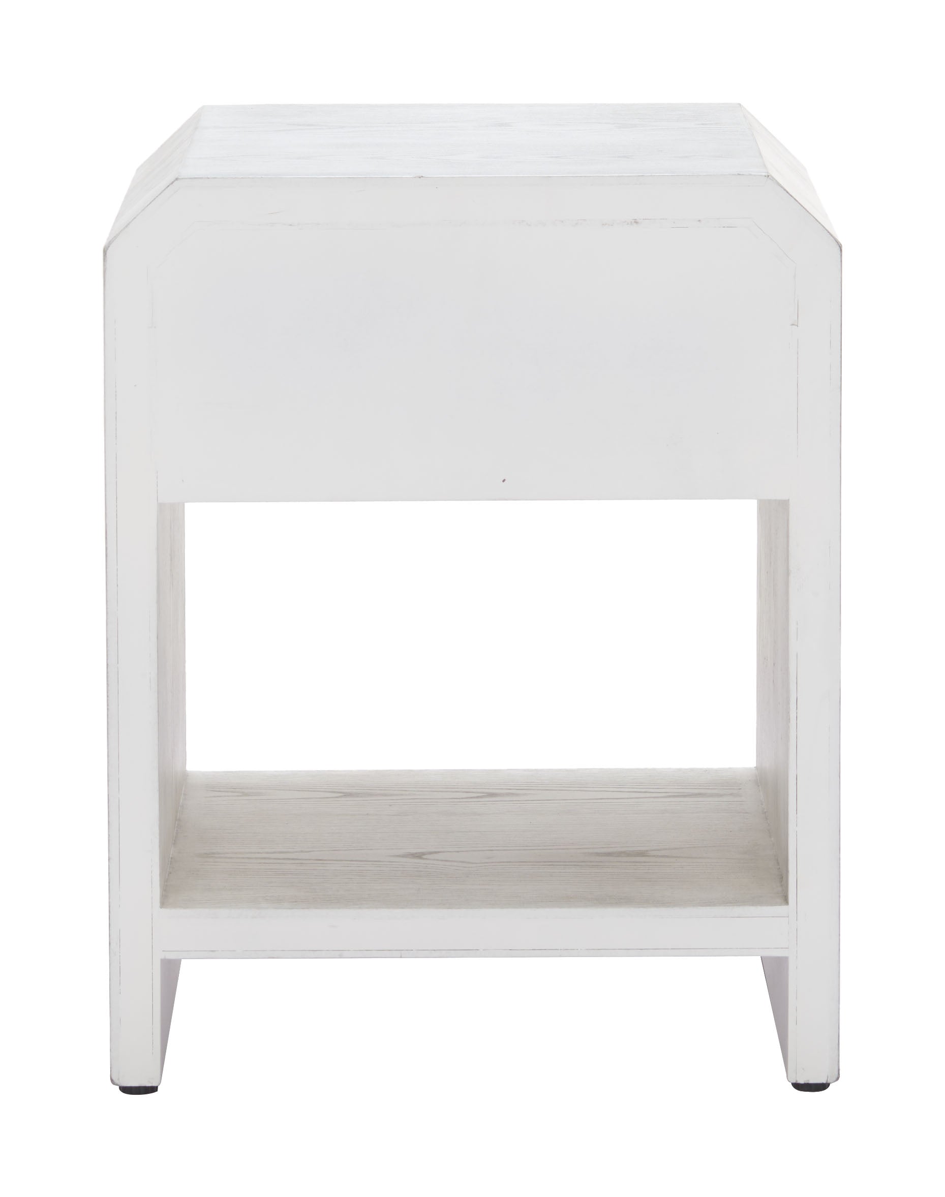 Yume Oak White Side Table - Ornate Home