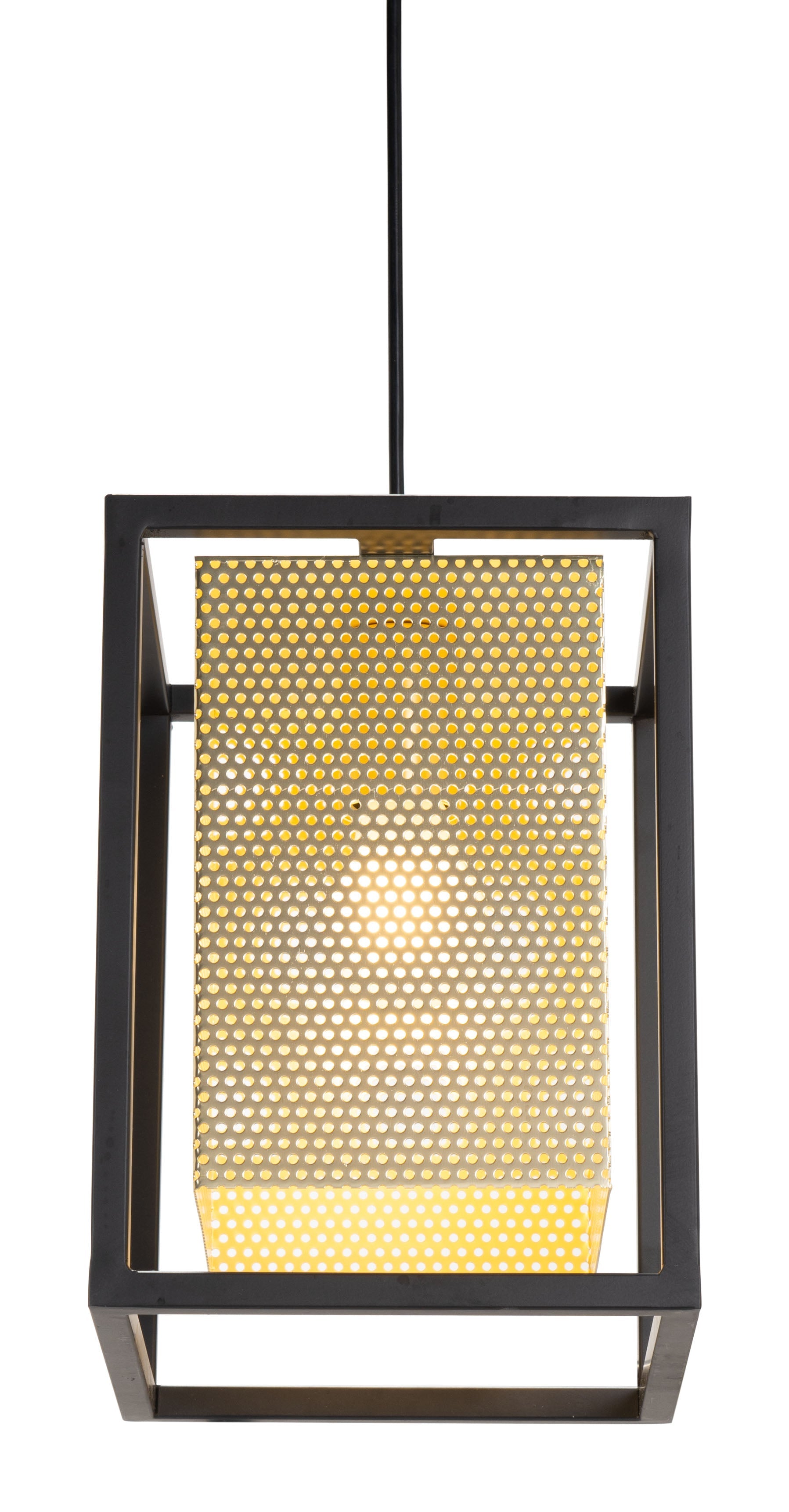 Yves Gold & Black Ceiling Lamp - Ornate Home
