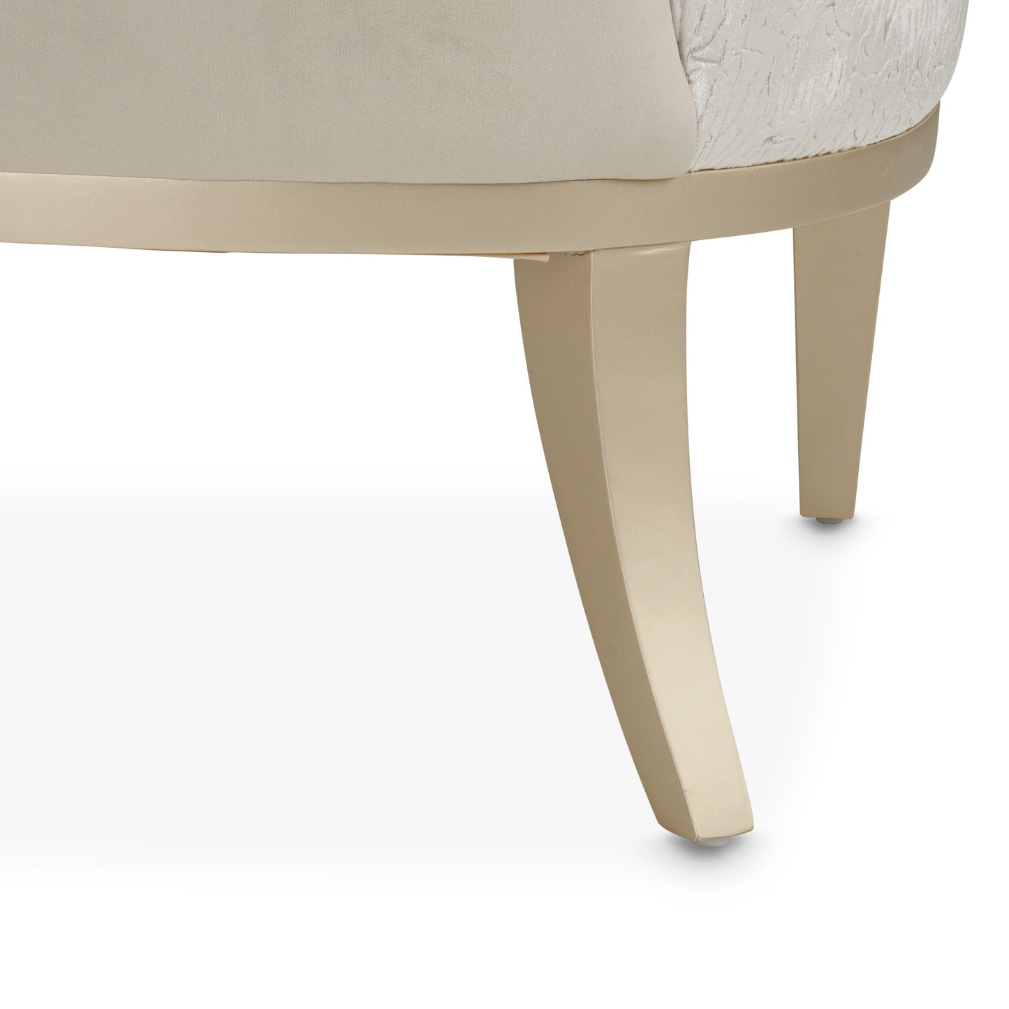 Yvette Medium Champagne/Porcini Accent Chair - Ornate Home