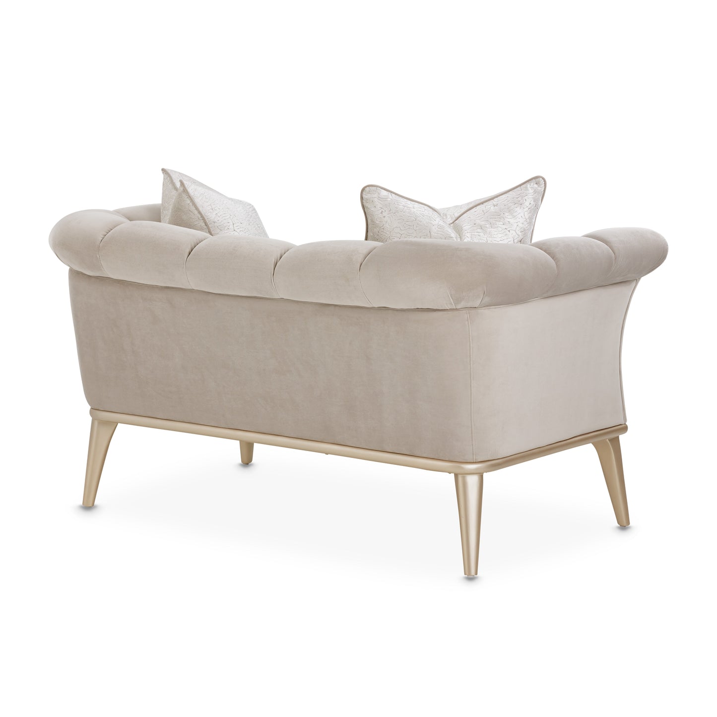 Yvette Medium Champagne/Porcini Chair and a Half - Ornate Home