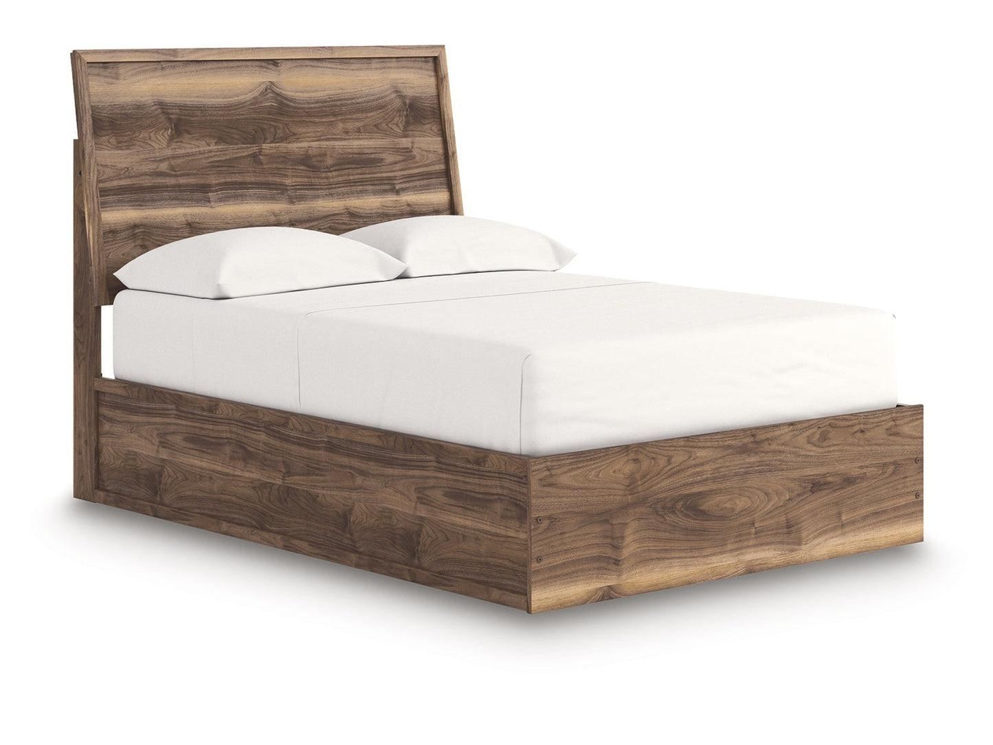 Zadilyn Brown Full Panel Bed- Viva Furn