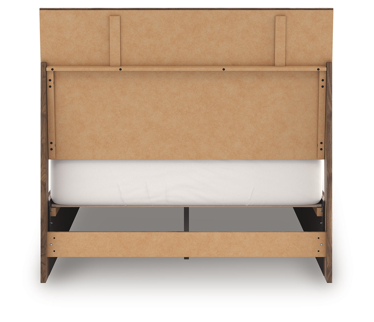 Zadilyn Brown Full Panel Bed- Viva Furn
