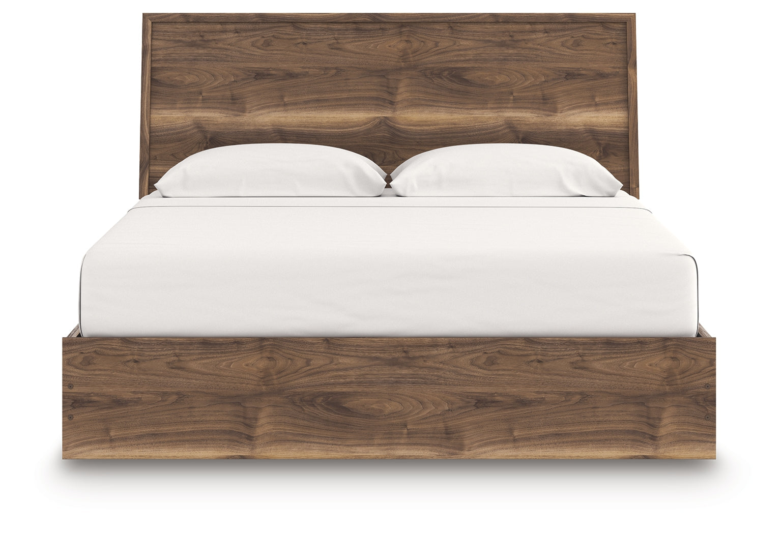 Zadilyn Brown King Panel Bed- Viva Furn