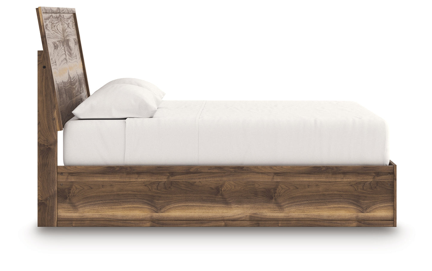 Zadilyn Brown King Panel Bed- Viva Furn