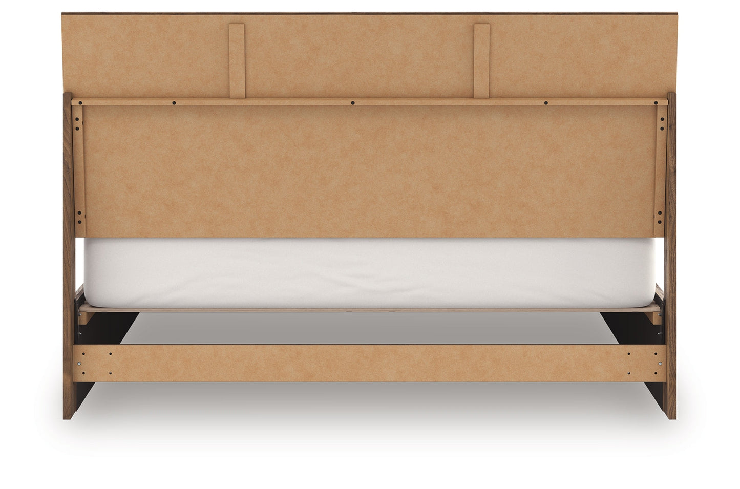 Zadilyn Brown King Panel Bed- Viva Furn