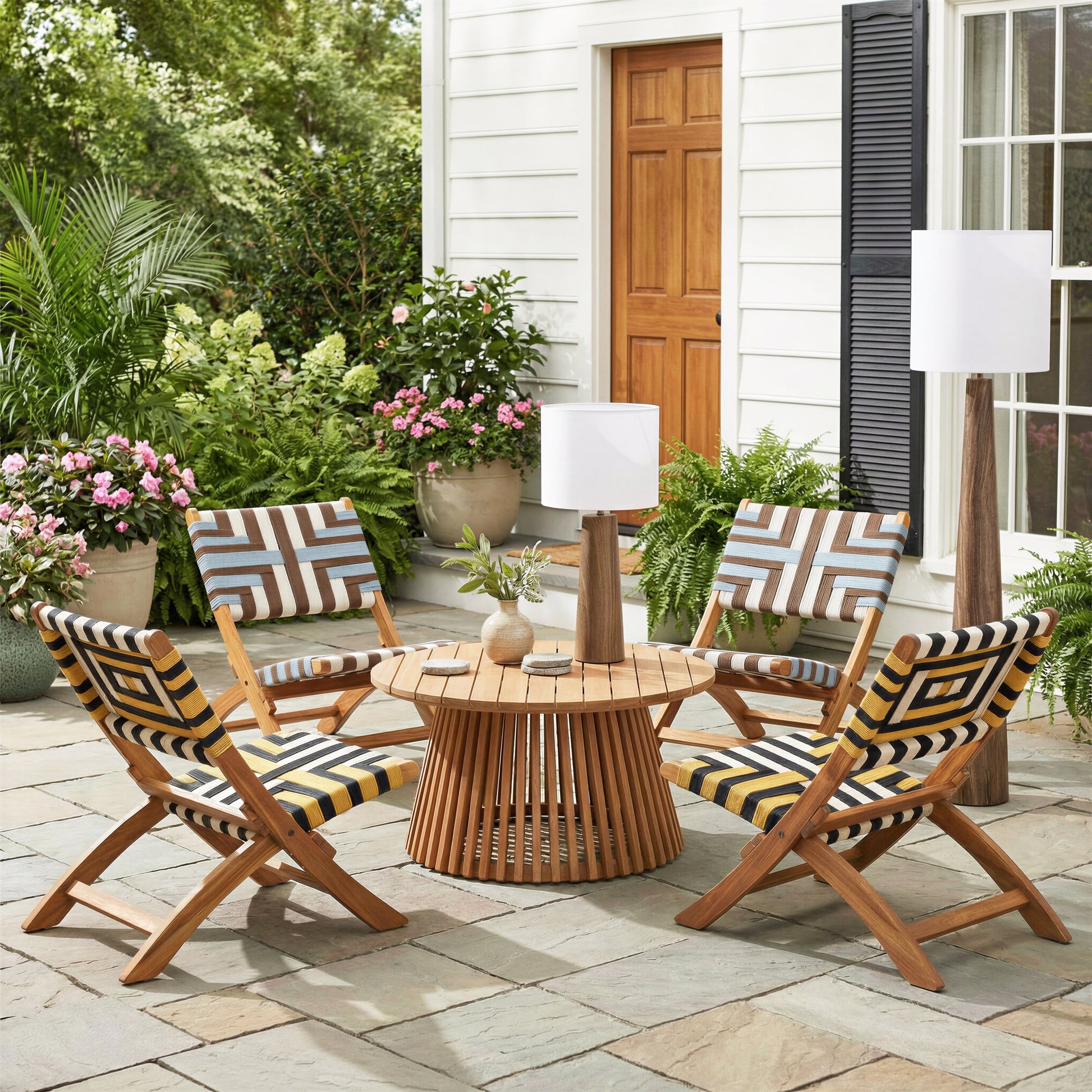 Zahara Natural Outdoor Coffee Table - Ornate Home