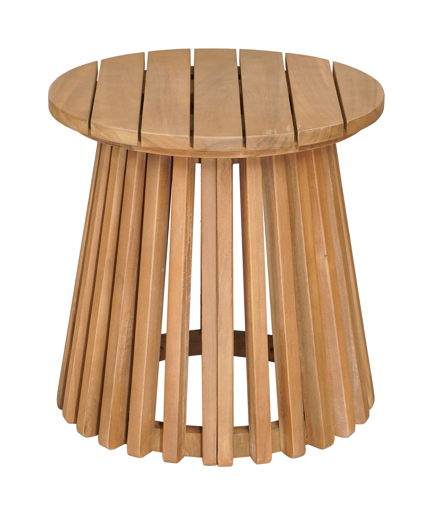 Zahara Natural Outdoor Side Table - Ornate Home